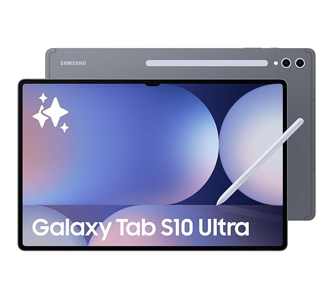 Galaxy Tab S10 Ultra with SD chip, 512GB - Moonstone Gray